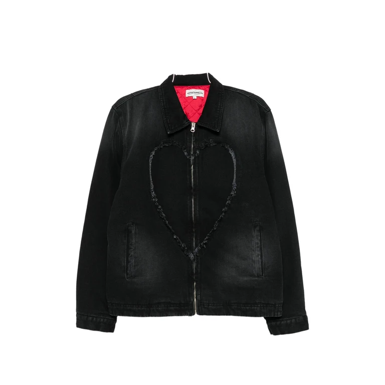 Bad Boy, Big Heart Denim Jacket