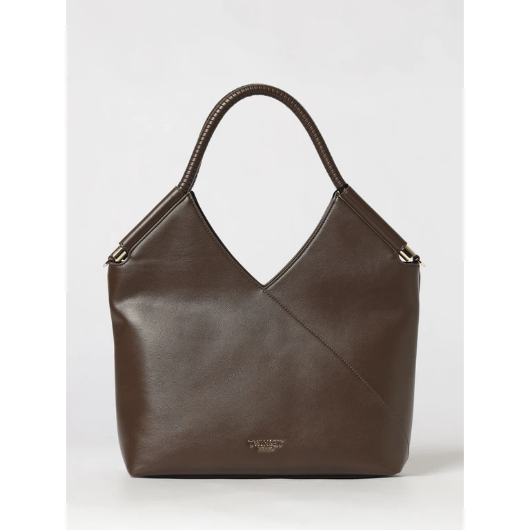 Synthetic Leather Shoulder Bag with Double Tubular Handle (262TB703013411)