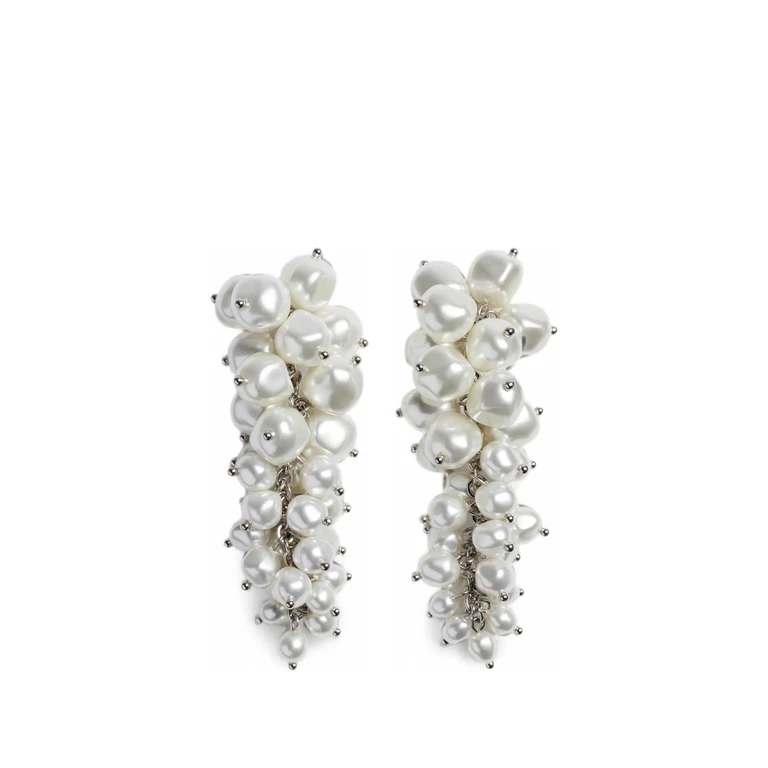Pearl-cluster Drip Earrings