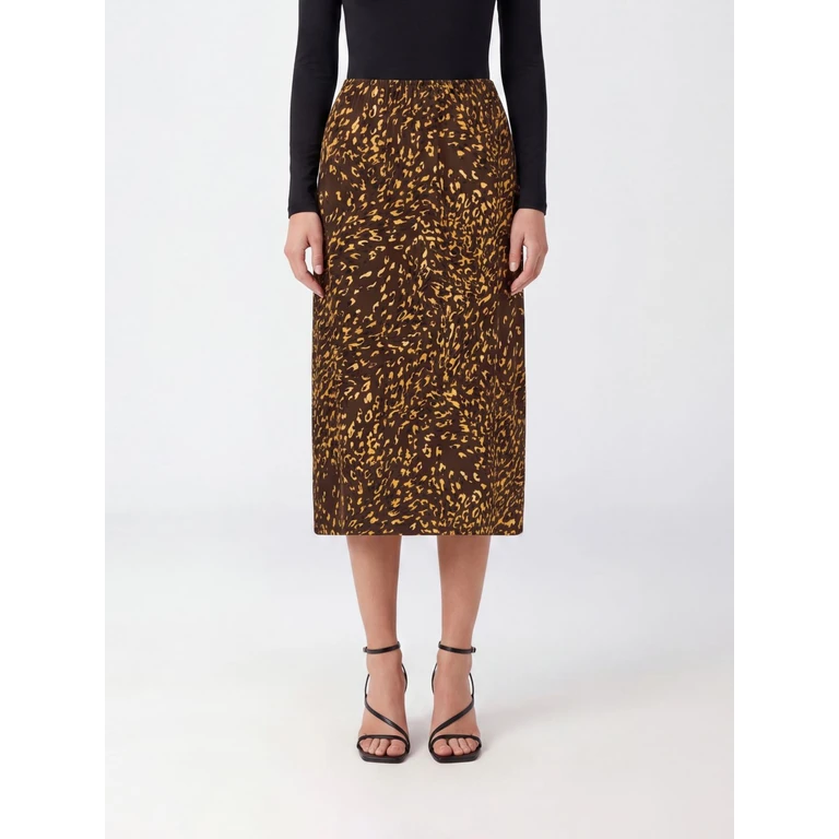 Skirt Woman color Brown (262TP275G13873)
