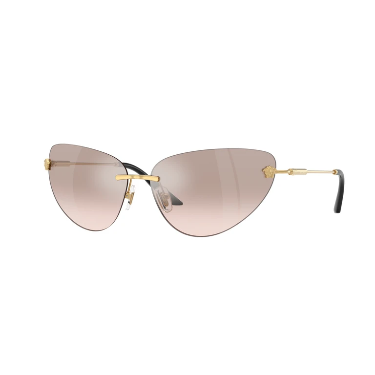 Brown Mirror Silver Cat Eye Ladies Sunglasses VE2281 10028Z 64