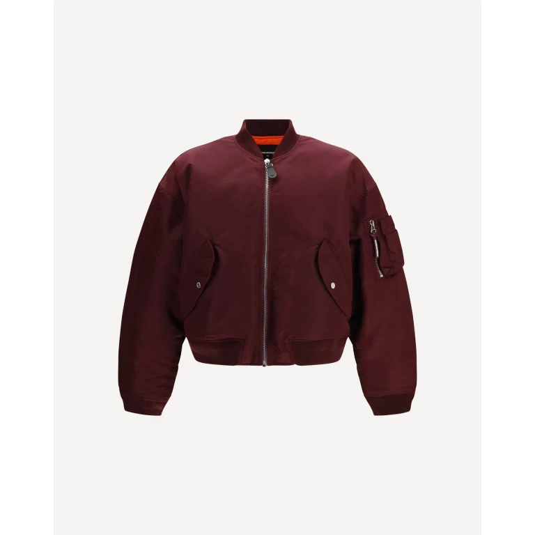 '80s Nylon Bomber Jacket Male 46