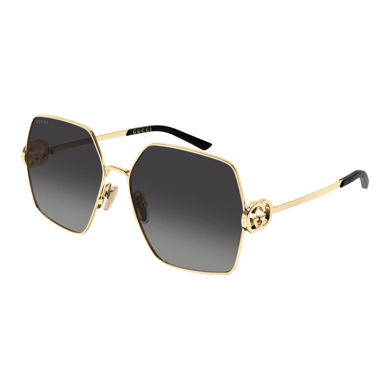 Grey Square Ladies Sunglasses GG2163S 001 61