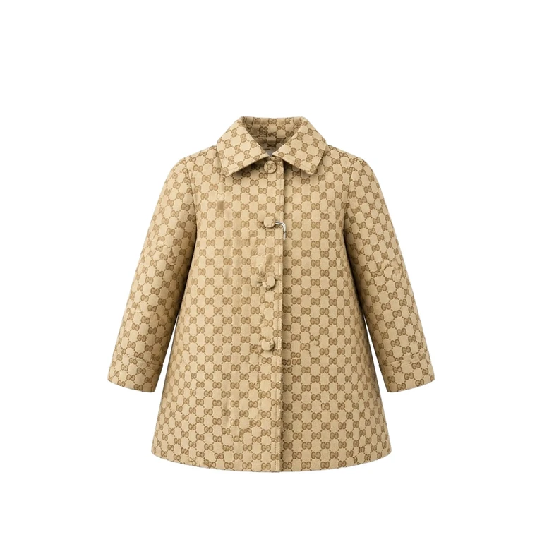 GG Canvas Collared Coat