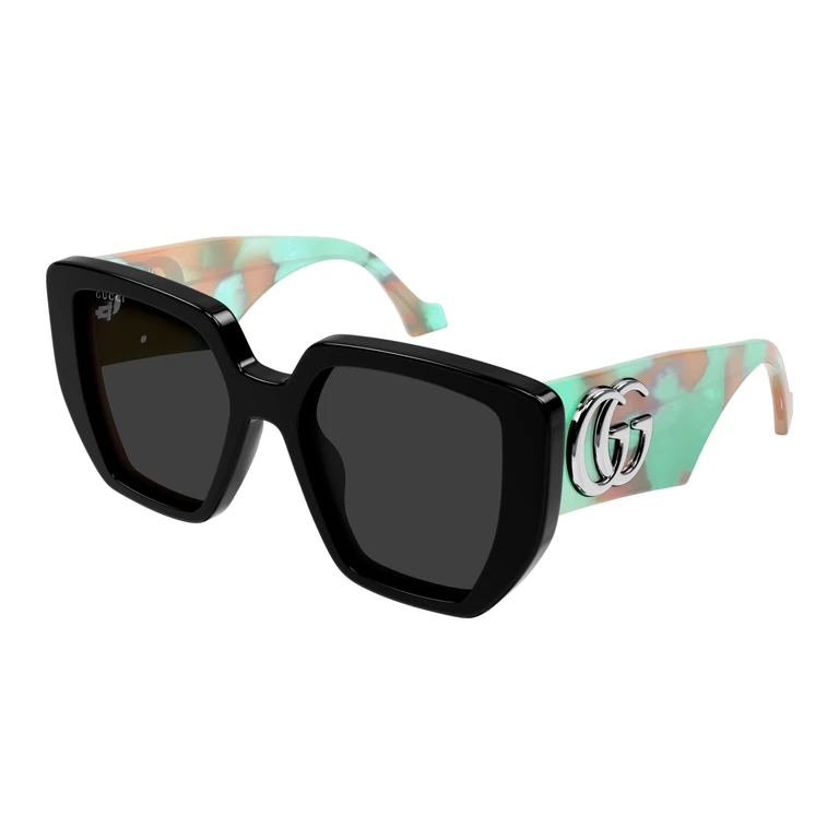 Grey Geometric Ladies Sunglasses GG0956S 011 54