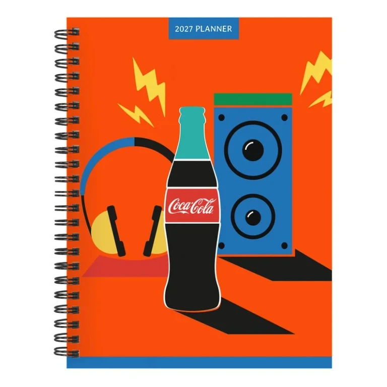 2027 Coca-Cola Medium Weekly Monthly Planner