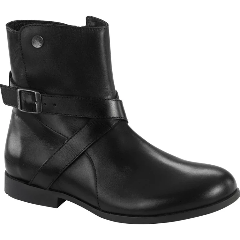 Collins Natural Leather Black