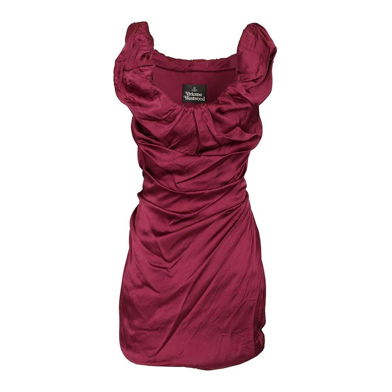 Robe Courte - Rouge Brun