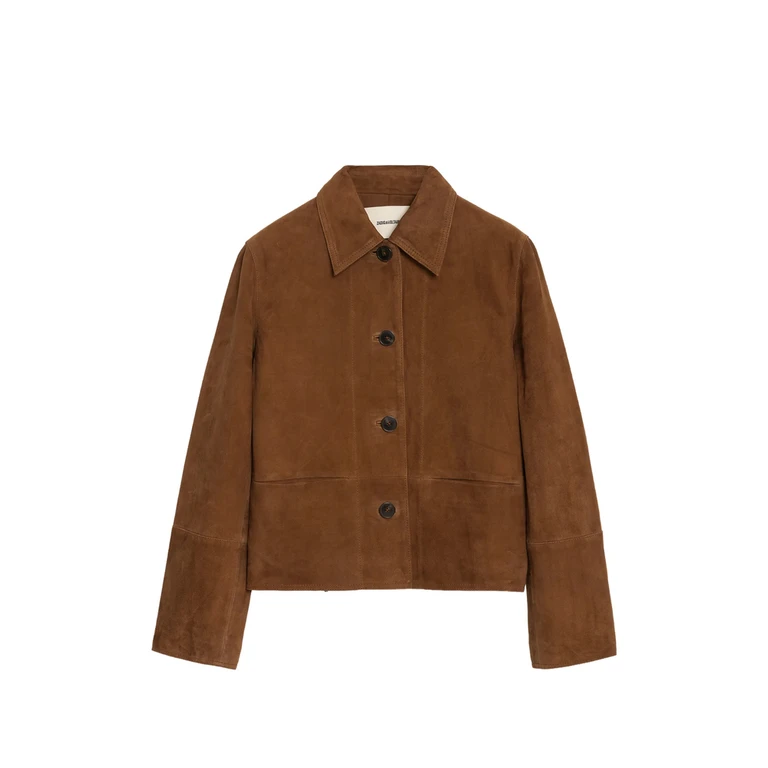 Lessa Suede Leather Jacket