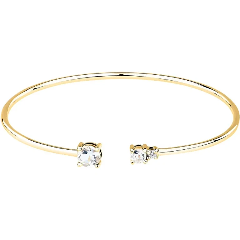 Solid gold-plated Bracciale da donna Tesori SAIW312