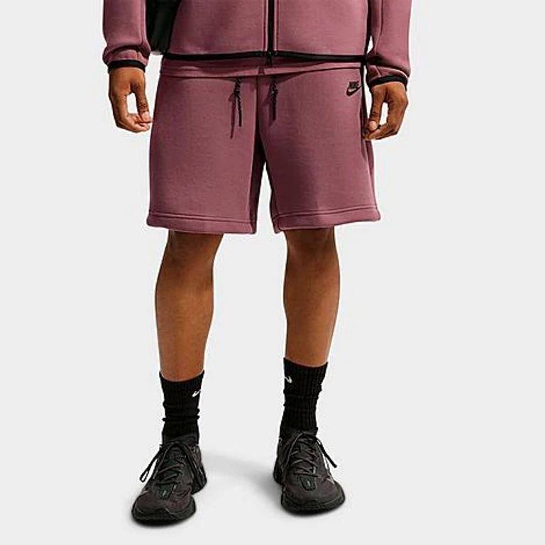 Nike Men's Tech Fleece Shorts in Tattoo/Black Size: XS