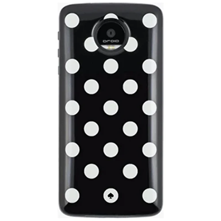 New York Cell Phone Case for Motorolo Z Droid, Z Play Droid - Le Pavillion Black/Cream