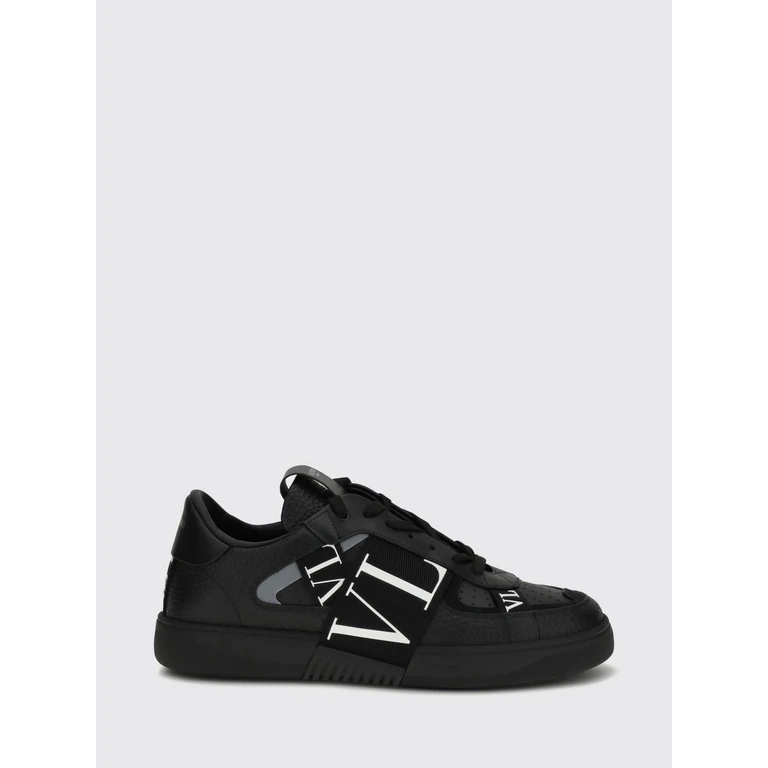 VL7N Smooth Calf Leather Sneakers with Printed Logo (S0C58WRQ0NO)