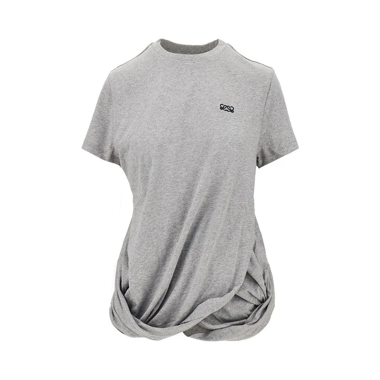 Jersey draped T-shirt Woman S