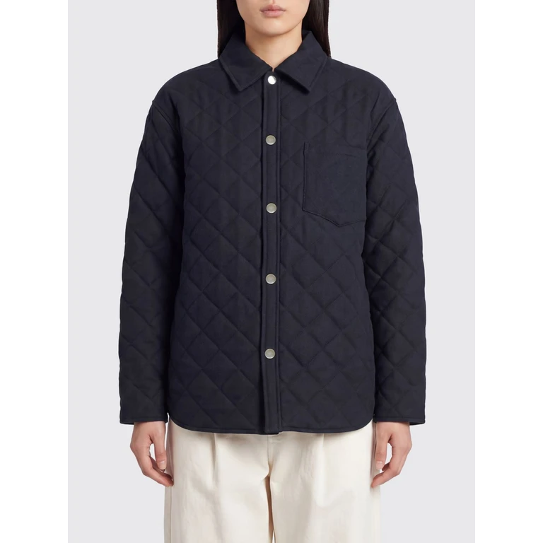 Veste chemise matelassée en mélange de laine A.p.c.