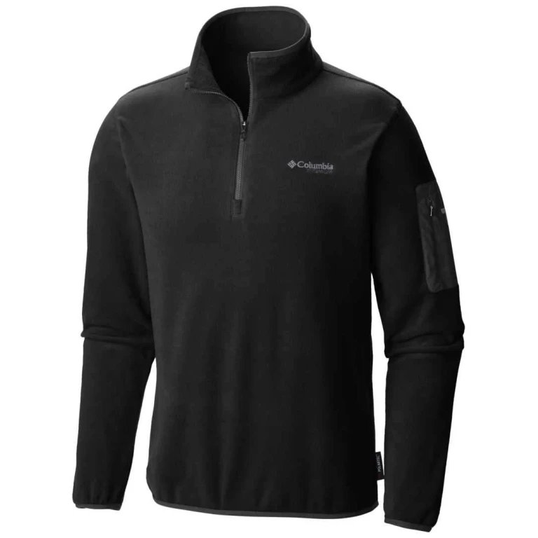 Titan Pass 1.0, pile con mezza zip, pullover sintetico sportivo da uomo, L