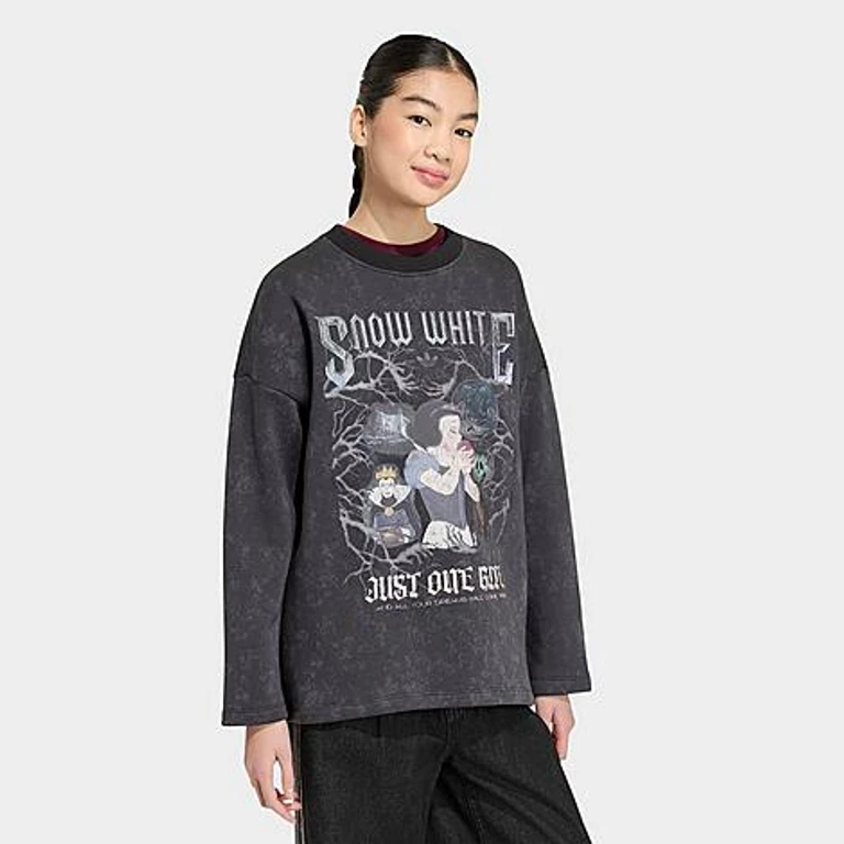 Camiseta de manga larga adidas Originals x Disney Villains Oversized Washed