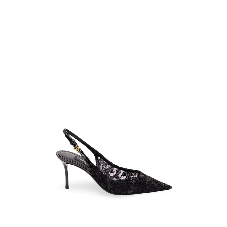 Lace Slingback