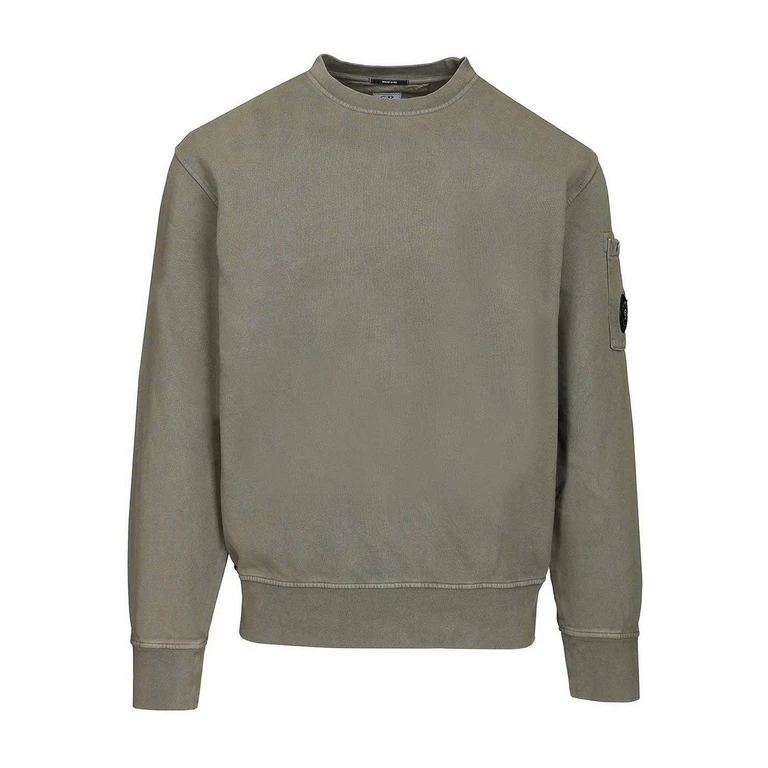 Moletom com gola redonda C.P. Company - Cinza