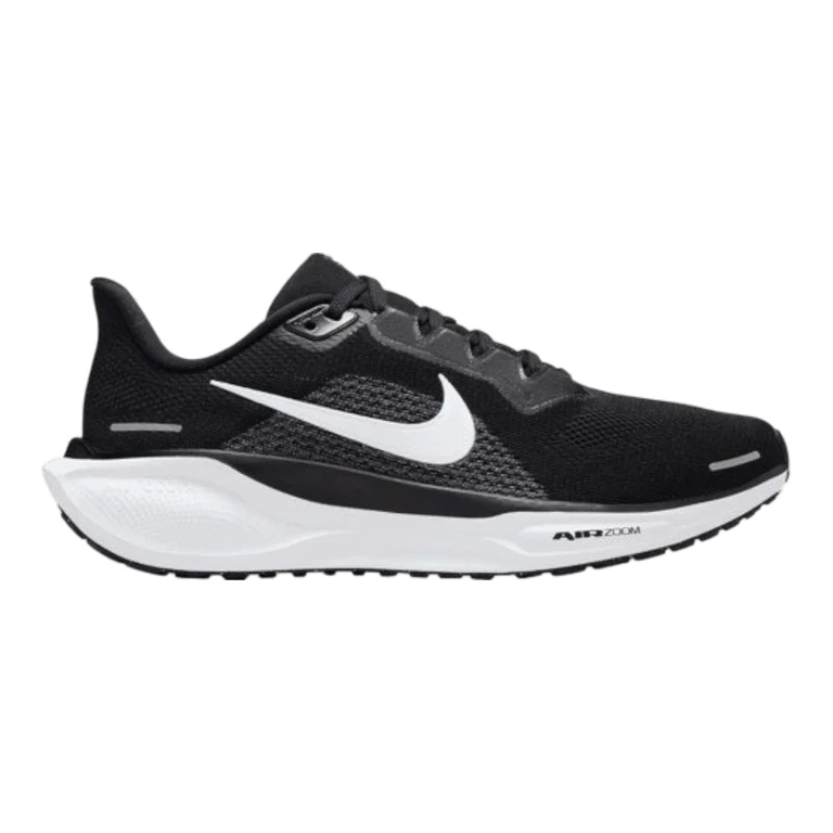Pegasus 41 Women's Sneakers - Black & White Mesh Low-Top