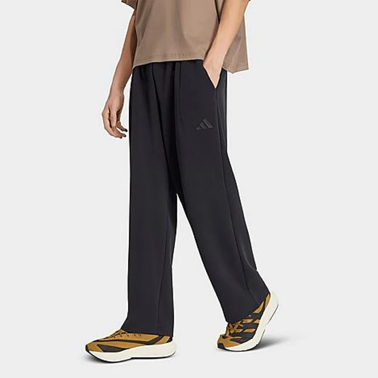 Soft Lux Calça de perna reta em Preto