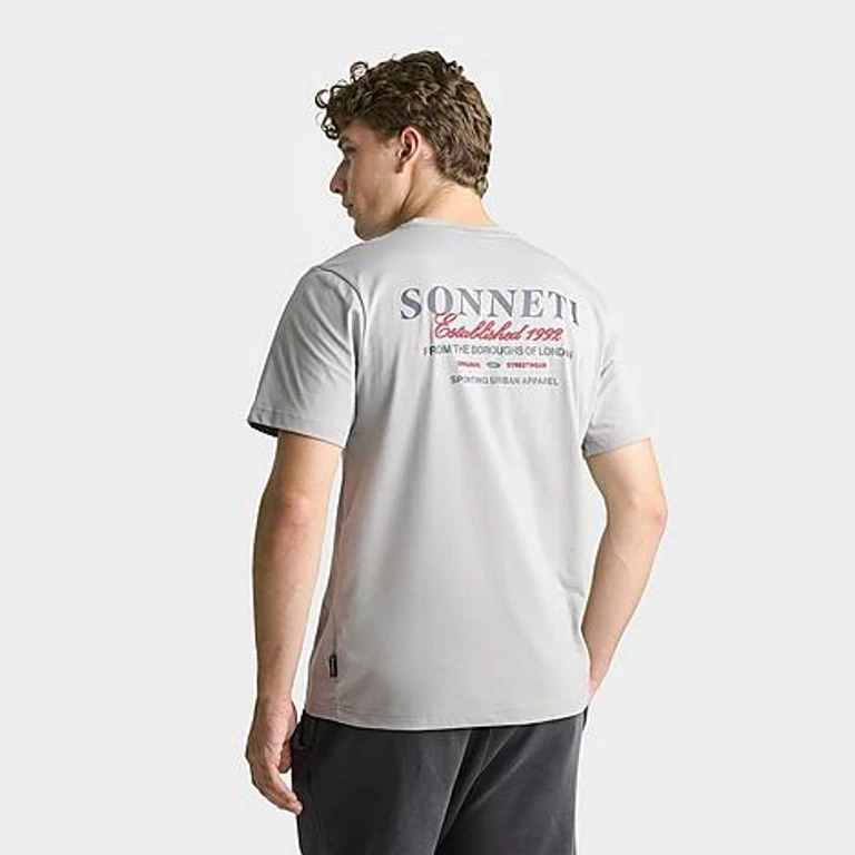 Sonneti Men's Type T-Shirt in Grey Size: XS