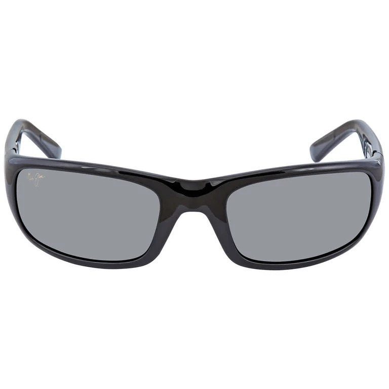 Stingray Polarized Grey/Mirror Wrap Mens Sunglasses 103-02 55