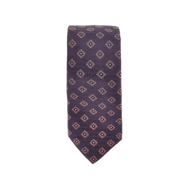 jacquard zijden stropdas