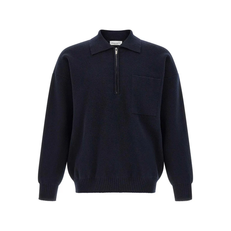 Polo Roberto Collina - Azul marino