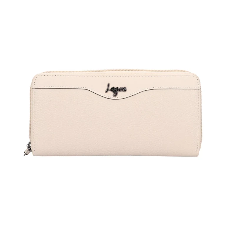 White Leather Women's Wallet 833