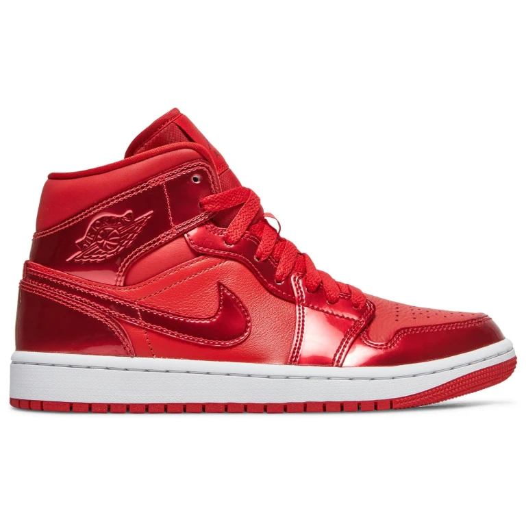 Women's Retro 1 Mid Se 'Pomegranate' Sneakers