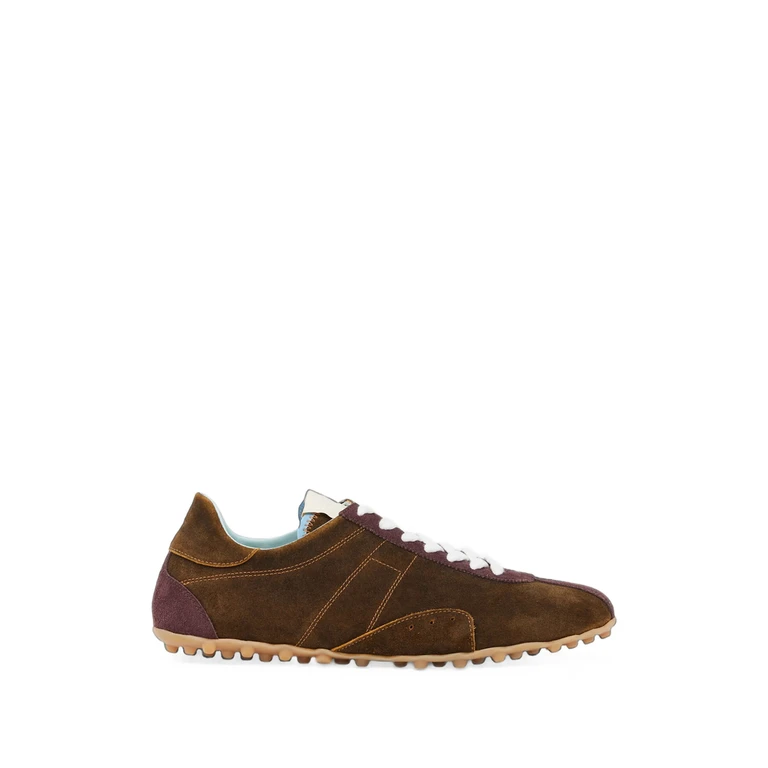Sprinters Panelled Leather Sneakers