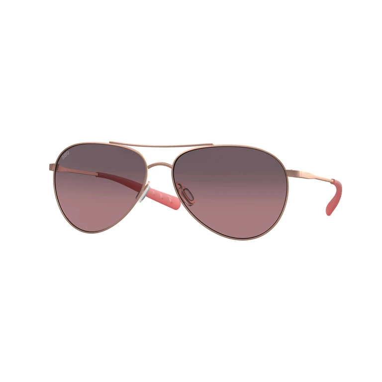 PIPER Rose Gradient Polariized Glass Pilot Ladies Sunglasses 6S6003 600319 58