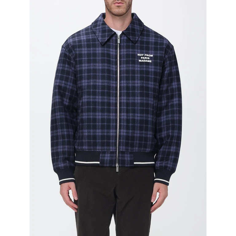 Chaqueta con cremallera tartán DRÔLE DE MONSIEUR
