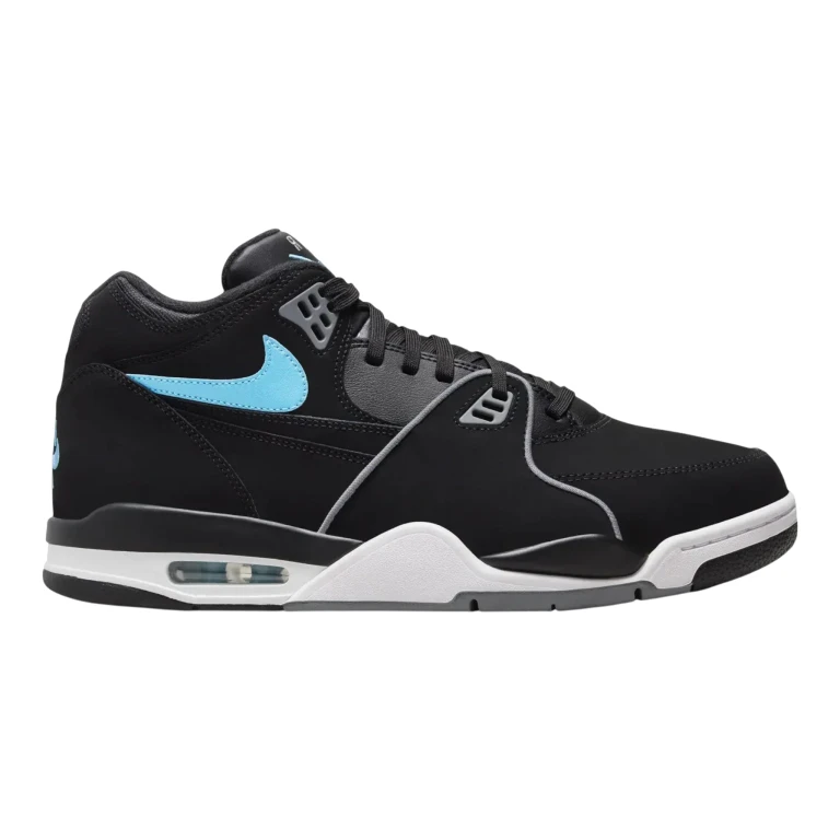 Air Flight '89 Men's Sneakers - Black & Noise Aqua Low-Top