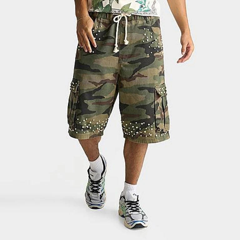 Oro Camo Cargo Shorts