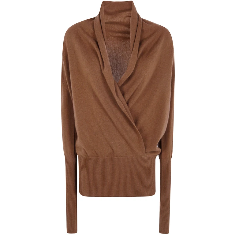 Sweater V-Neck "Wrap"