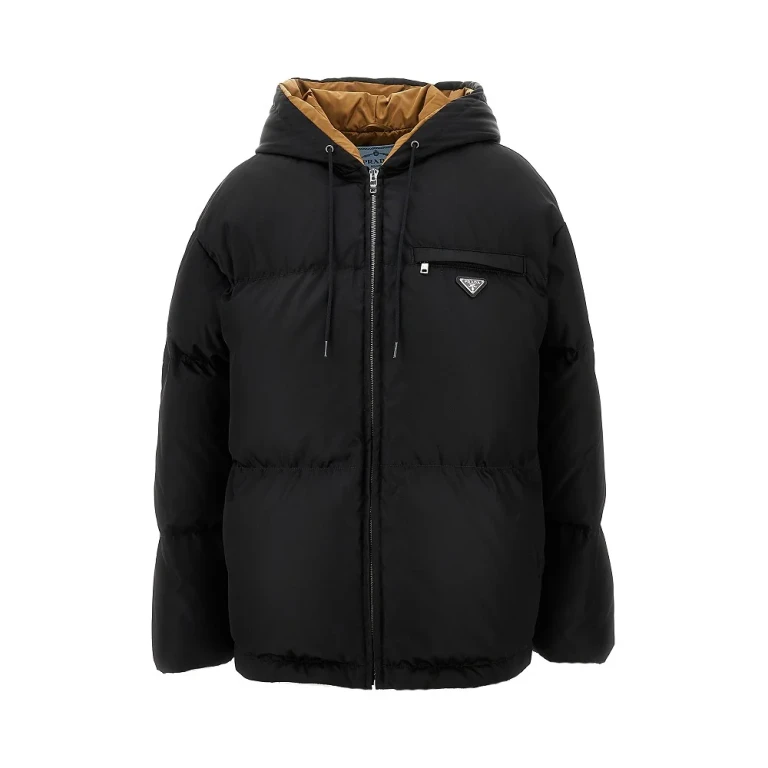 Re-Nylon down jacket with rear pocket Woman 38