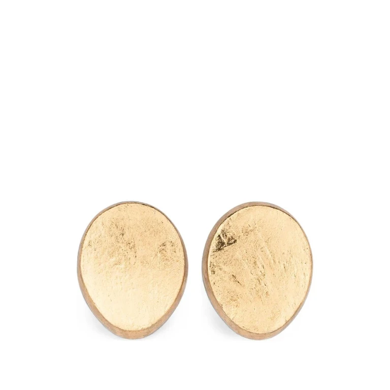 Earrings Oval Gold "Eyra"