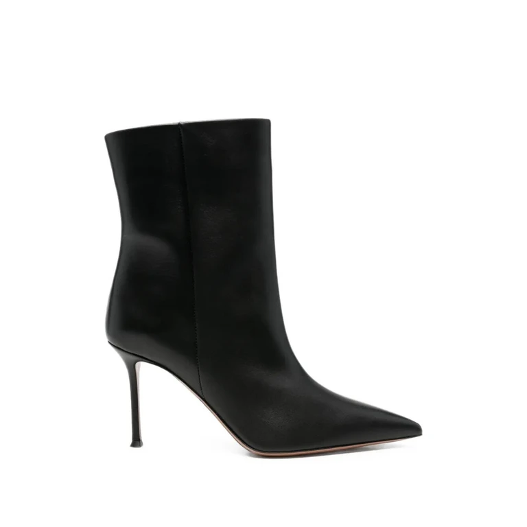 Boots Leather Black "Harper"