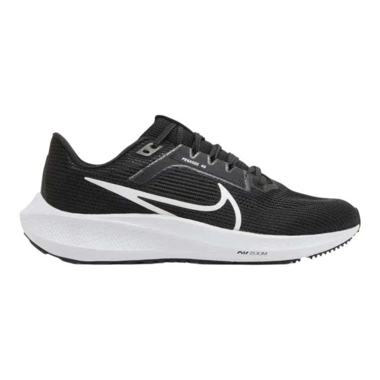Pegasus 40 Women's Running Sneakers - Black & White
