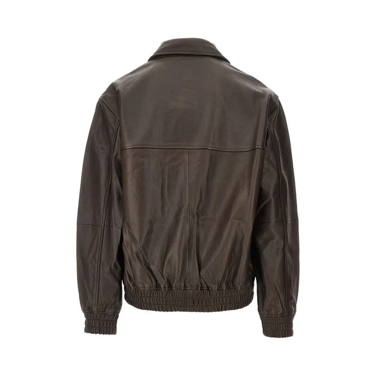 'Piston' leather bomber jacket Man M