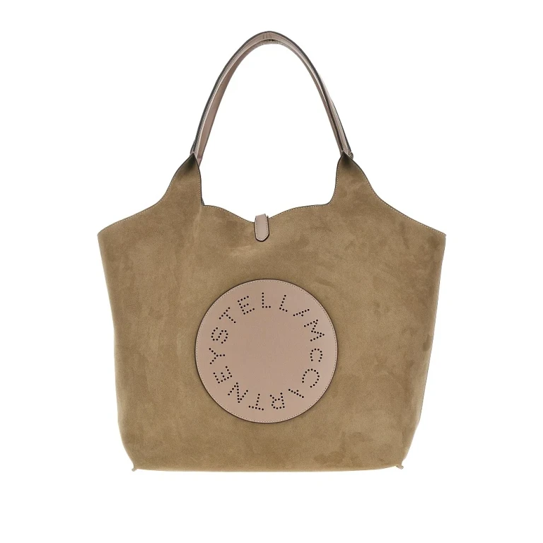 Vegan leather reversible tote bag Woman One Size