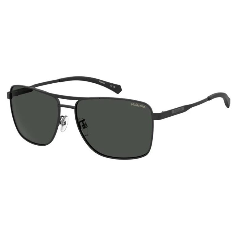 Grey Rectangular Mens Sunglasses PLD 2136/G/S/XN 0003/M9 61