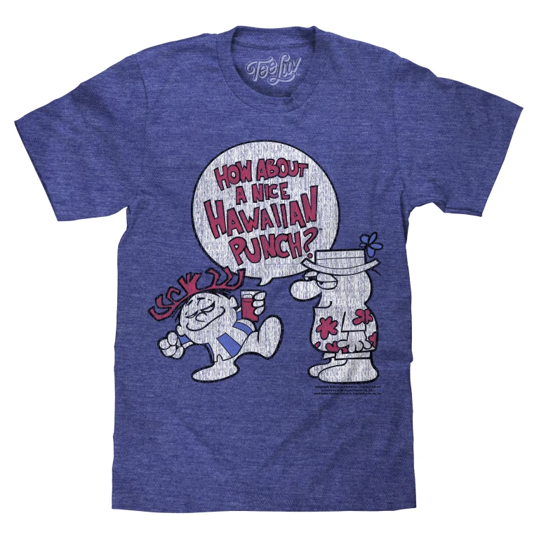 How About a Nice Hawaiian Punch? T-Shirt - Blue
