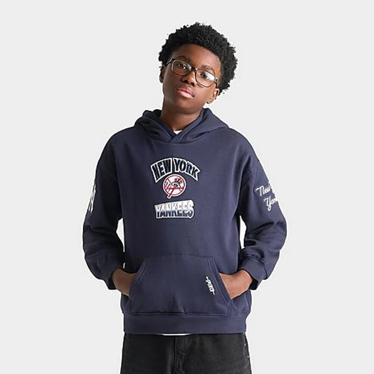 Sudadera con capucha Pro Standard Big Kids New York Yankees MLB Turn It Up