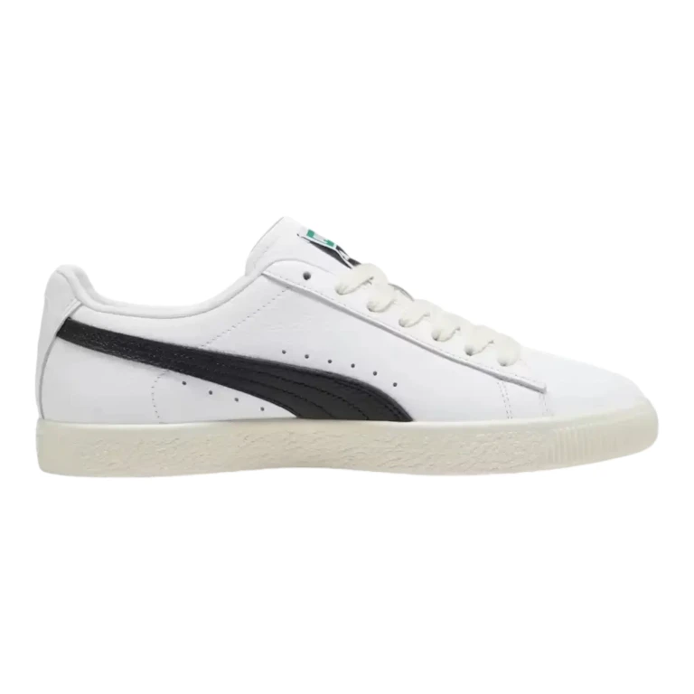Clyde Men Sneakers White/Black Leather