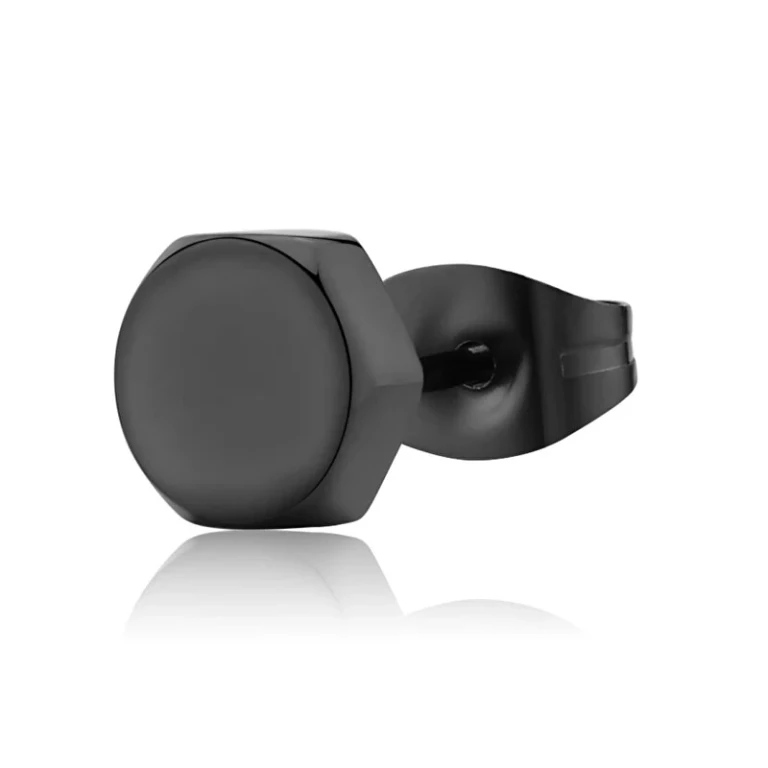 Single stud Orecchino made of Snap SNP23 steel