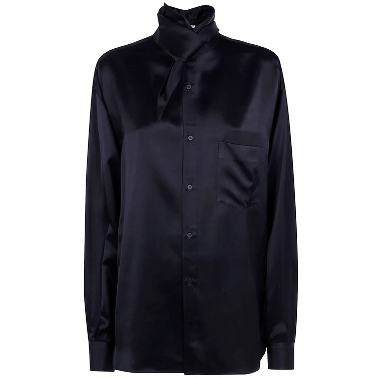 Shirt Detachable Bow "Meg"