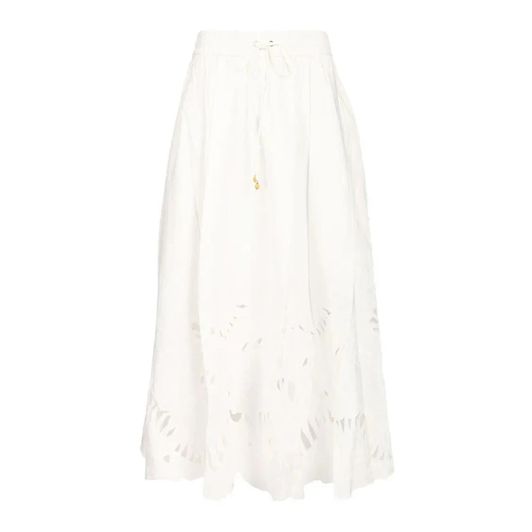 Jupe Midi - Blanc